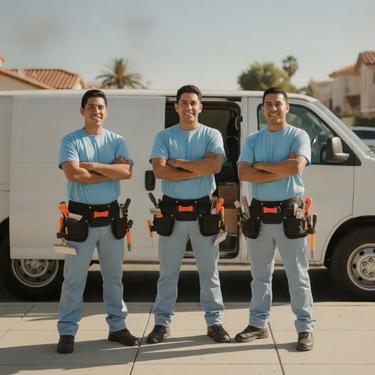 Ladrilhador equipe em Sao Jose de Ribamar